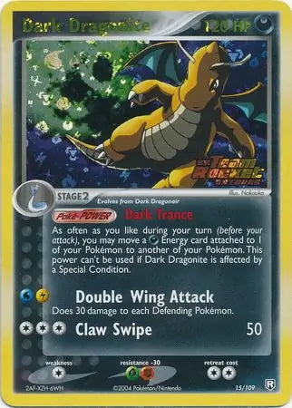 Team Rocket Returns Dark Dragonite #15 reverse holo